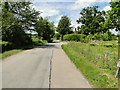 Un-named road near Castle Farm