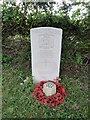 The grave of W. Stutely who was killed in action during WW1