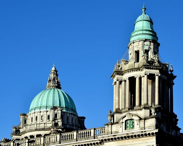 Dome and cupola, Belfast City Hall (June 2015)