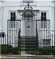 Detail of Kingsland House, Chesil Street, Winchester