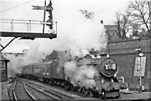 SJ6511 : Wellington station, 1960, with Up train by Ben Brooksbank