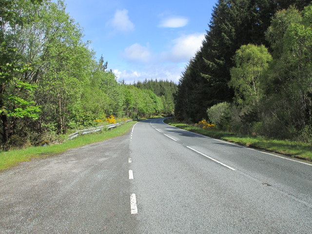 A890 near Braeintra