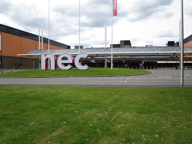 Main entrance to the National Exhibition Centre