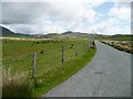 SH5442 : The road to Llyn Du and Prenteg by Christine Johnstone