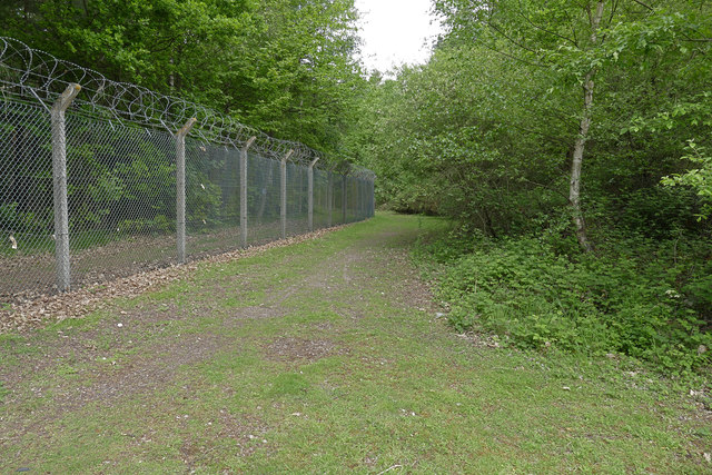 Pirbright Range fence