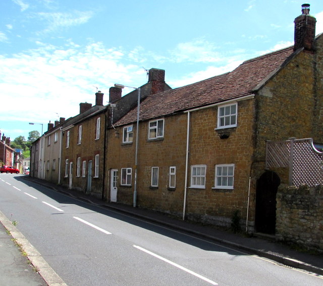 Station Road houses in Castle Cary © Jaggery :: Geograph Britain and ...