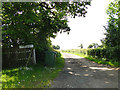 Entrance to Box Tree Farm, Hitcham