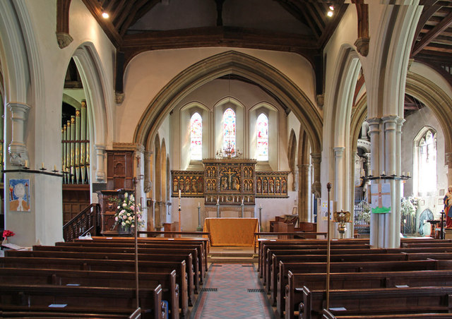 St Mary, Bletchingley - East end © John Salmon :: Geograph Britain and ...