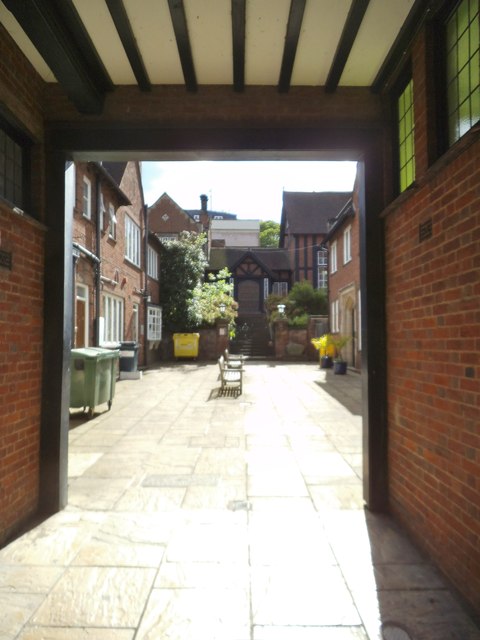 Morris Hall Courtyard