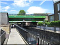 District Line Railway bridge over Cambridge Grove