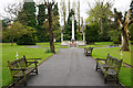 War memorial garden opposite St Margaret