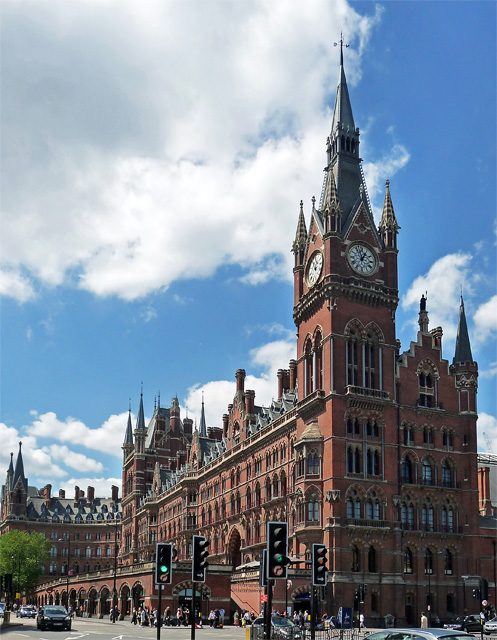 St Pancras Station And Midland Grand © Stephen Richards :: Geograph 