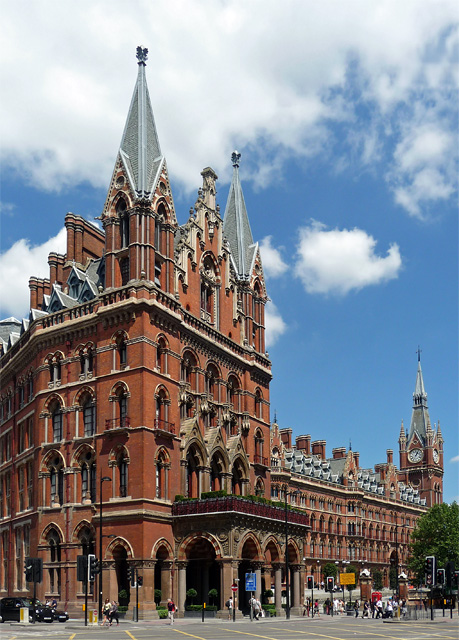 St Pancras Station and Midland Grand... © Stephen Richards :: Geograph ...