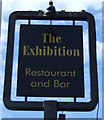 Sign for the Exhibition, Godmanchester