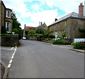 ST5910 : High Street west of Queen Street, Yetminster by Jaggery