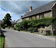 ST5910 : Ivy-clad Manor House in High Street, Yetminster by Jaggery
