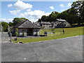 SH5573 : Entrance and Visitor Centre Plas Cadnant by Richard Hoare