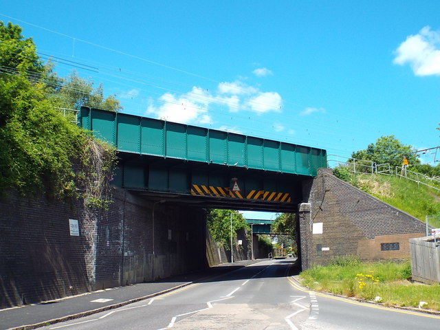 Railway bridges near Shenfield