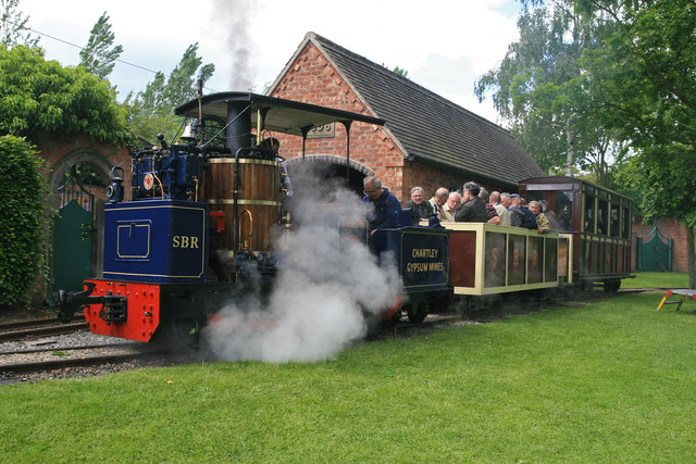 Statfold Barn Railway - garden railway © Chris Allen :: Geograph ...