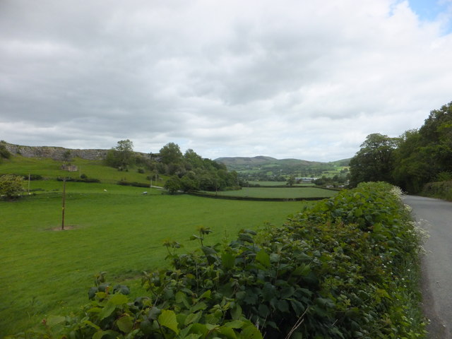 View towards the Clwydian Range