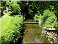 Pipe over the River Wriggle, Yetminster