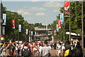 View of the Wembley Park station concourse from Olympic Way #2