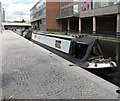 TQ2681 : Lizzie B, of Nottingham - narrowboat in Paddington Basin by David Hawgood