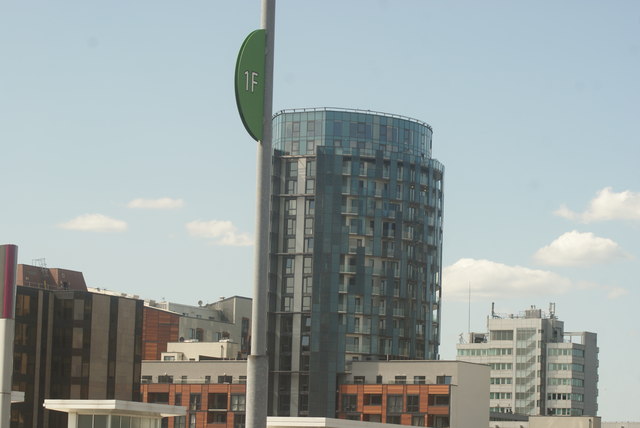 View of Amex House from the car park in Engineers Way