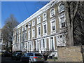 Terraced houses in a cul de sac off Wallace Road, N1