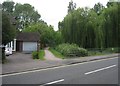 Cycle path by Cove Brook