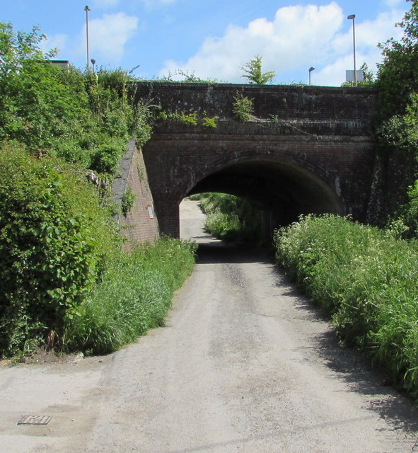 SW side of Maiden Newton railway station... © Jaggery cc-by-sa/2.0 ...