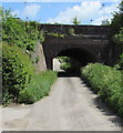 SW side of Maiden Newton railway station bridge