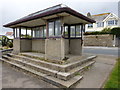 Old seaside shelter