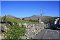 Gerlan Road with the Carneddau behind