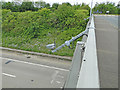 Traffic flow cameras on the A11 flyover