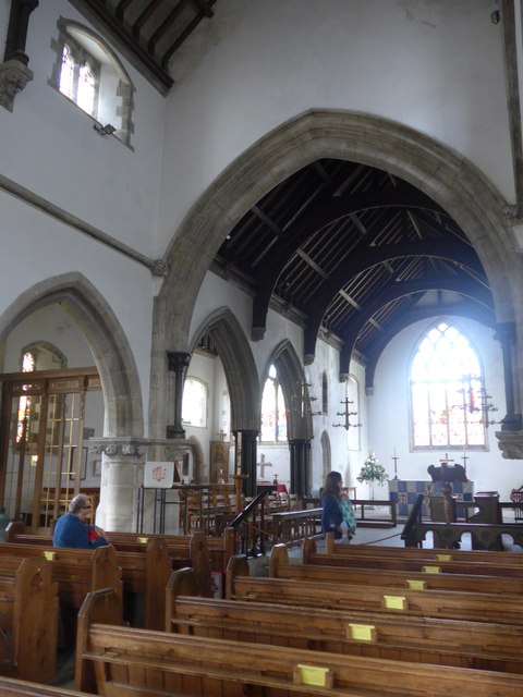 Inside St Edward, King & Martyr, Corfe... © Basher Eyre cc-by-sa/2.0 ...