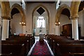 TF0008 : Great Casterton: The church of St. Peter and St. Paul: The nave from the chancel by Michael Garlick
