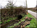 Drainage channel pipe and tunnel, Cleeve