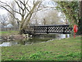 Footbridge over the "New River" in Clissold Park