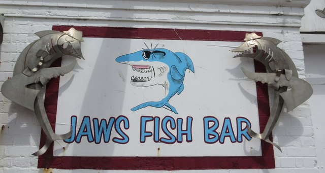 Jaws Fish Bar sign