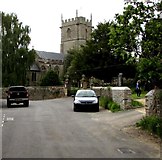 ST5910 : Church Street towards St Andrew's Church, Yetminster by Jaggery