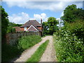 Footpath through Gray