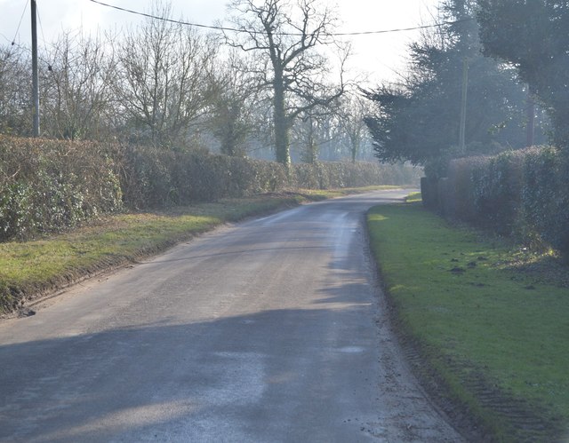 Country Lane near Manor Farm