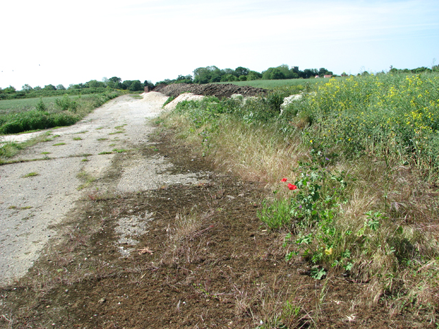 View Along The Former Perimeter Track © Evelyn Simak :: Geograph ...