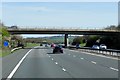 Northbound M40, Menmarsh Road Bridge