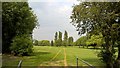 Path across Thorpe Hall Golf Club