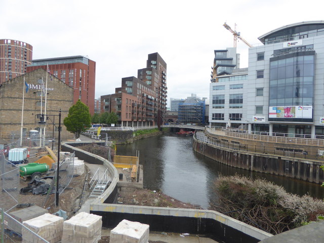 End of the Leeds and Liverpool Canal at... © Eirian Evans :: Geograph ...