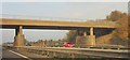 SO9130 : Bridge across M5 near Fiddington by Derek Harper