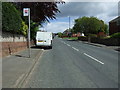 Bus stop on Gillas Lane East