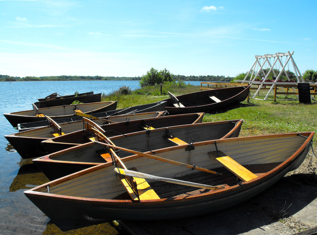 Rowing boats, Hornsea Mere